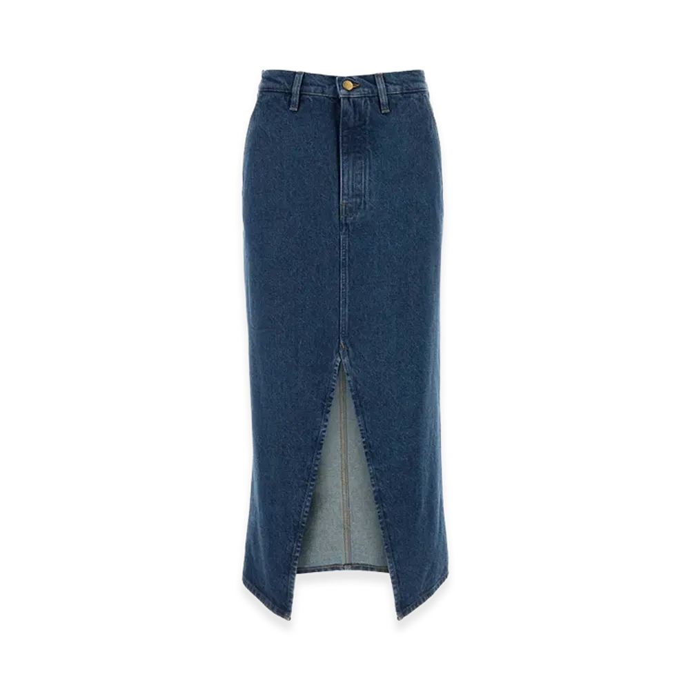 Jil Sander Women's Denim Skirt "Blue"