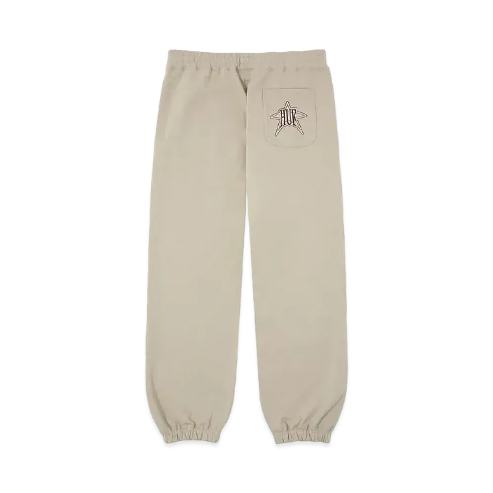 HUF Intergalactic Fleece Pant "Stone"