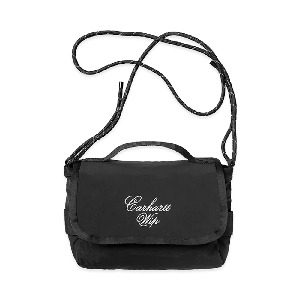 Carhartt WIP Travon Shoulder Bag "Black/Wax"