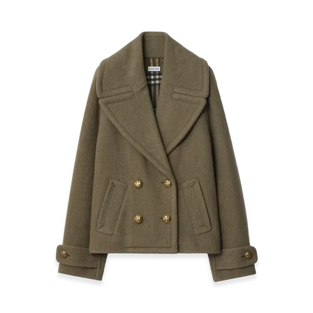 Burberry Women's Wool Jacket "Glade Green"