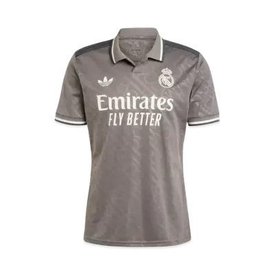 adidas Real Madrid 24/25 Third Uniform "Charcoal"