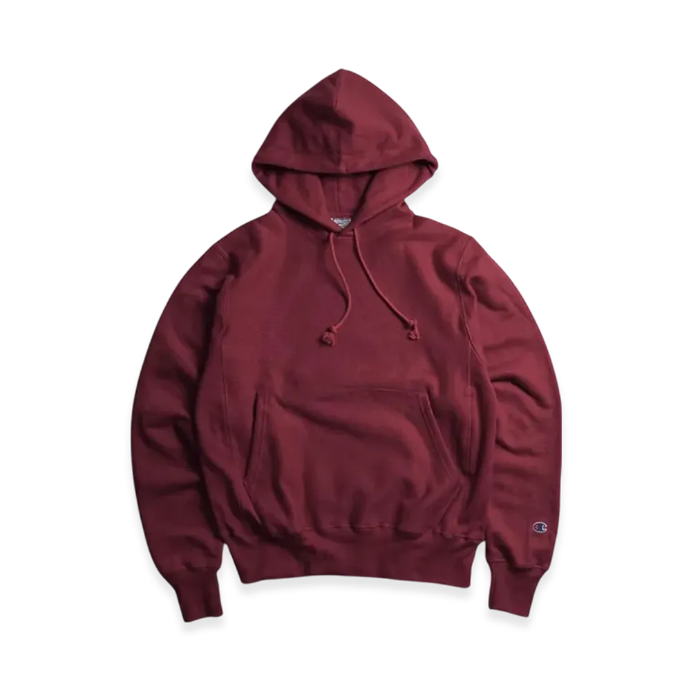 Champion Reverse Weave Pullover Hooded Sweat Bigsize "Maroon"