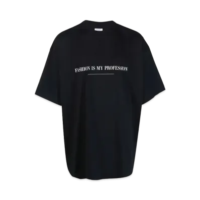 VETEMENTS Slogan T-shirt "Black"