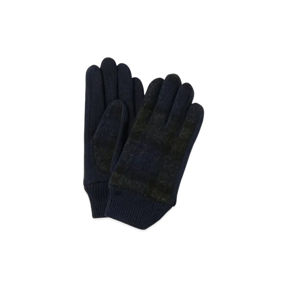 BEAMS Moon Wool Gloves (Touch Panel Compatible) "Blackwatch"