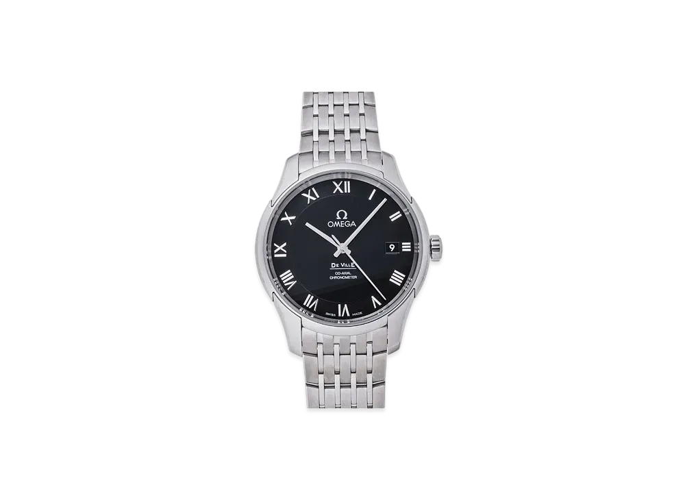 OMEGA De Ville Co-Axial "Stainless Steel/Black" 431.10.41.21.01.001