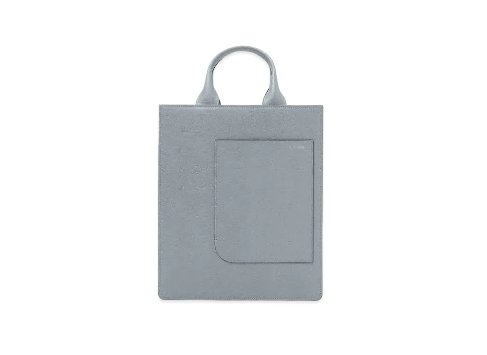 Valextra Boxy Small Tote "Powder Blue"