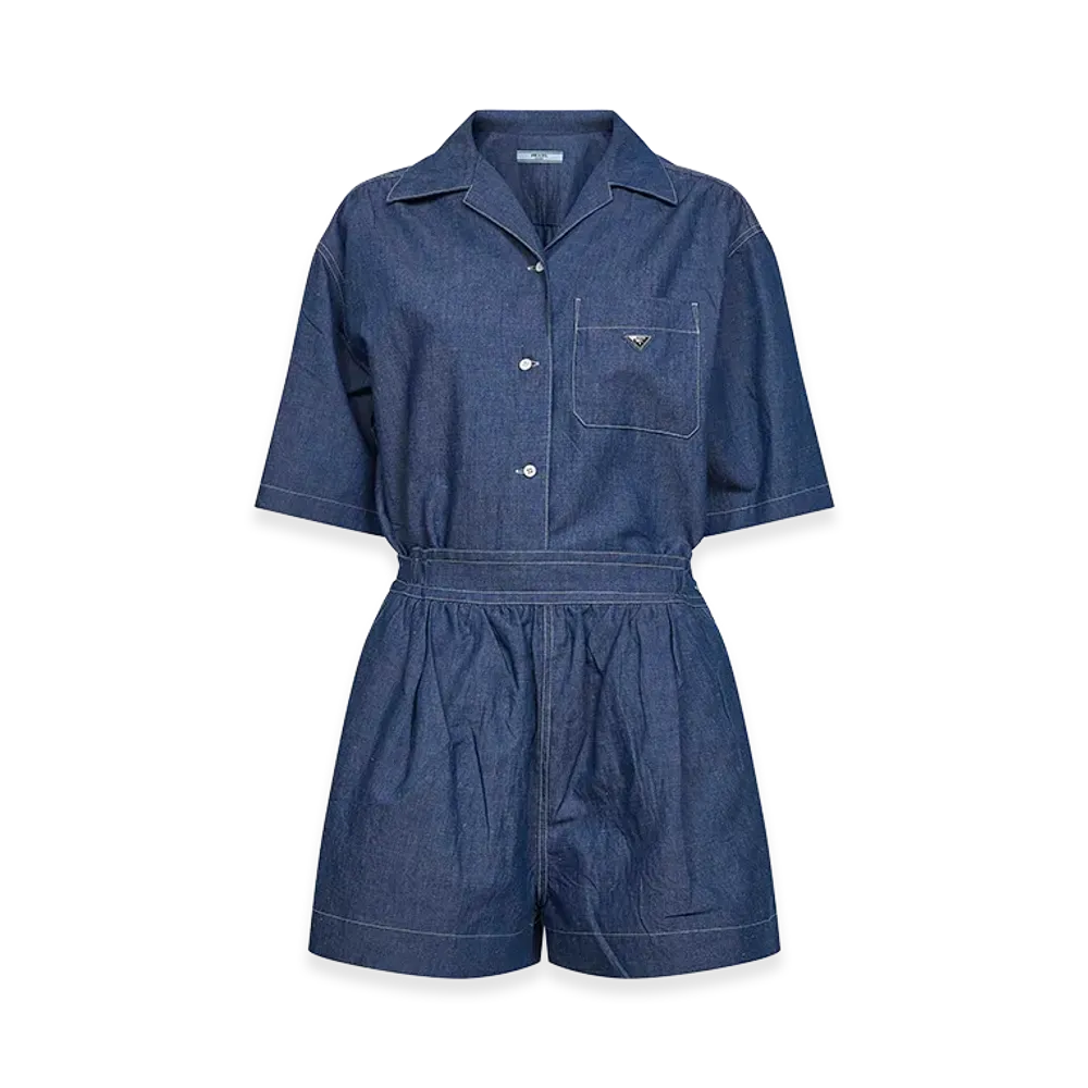 PRADA Women's Trousers Blue "Blue"