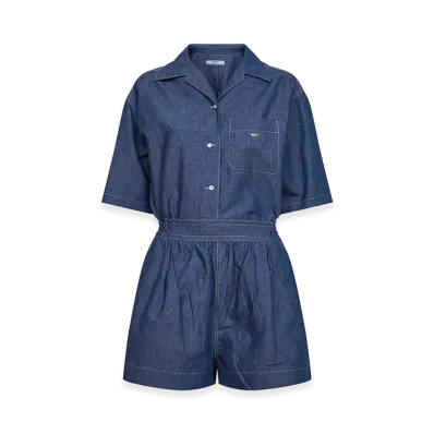 PRADA Women's Trousers Blue "Blue"