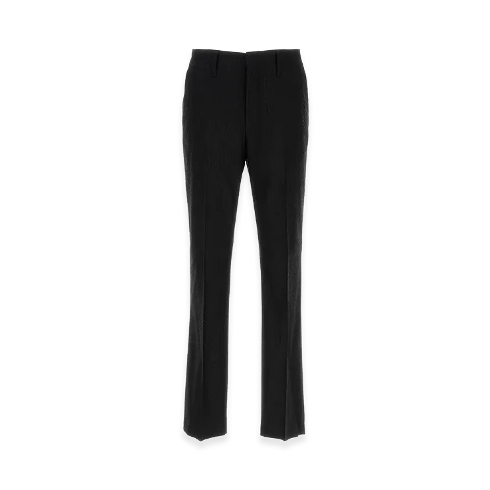 FENDI Wool Blend Pant "Black"