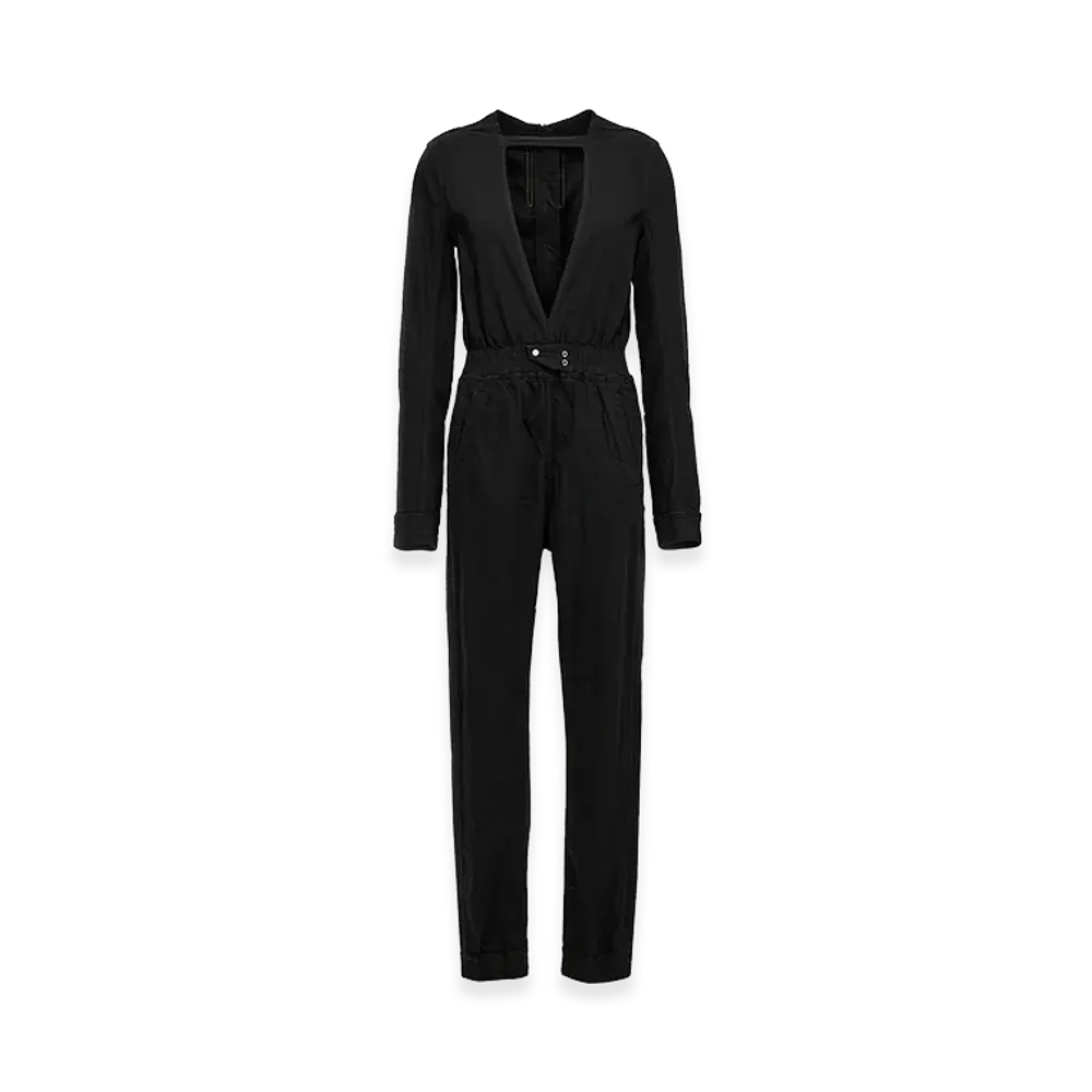 Rick Owens DRKSHDW Women's Eclipse Bodybag One-Length Bodysuit "Black"