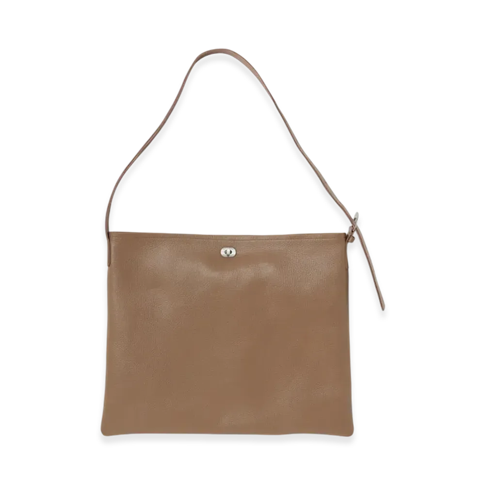 Hender Scheme Twist Buckle Bag L "Taupe"