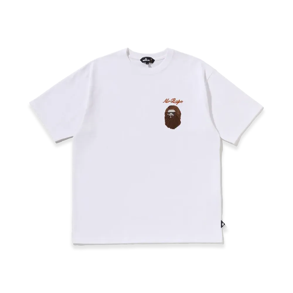 A BATHING APE Mr. BATHING APE SS Tee #1 "White"