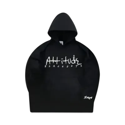 SAINT Mxxxxxx x Black Dots Attitude Hoodie "Black"