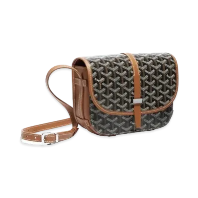 Goyard Belvedere PM Bag "Black/Brown"