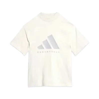 adidas Basketball 001 T-shirt "Cream White Mel"