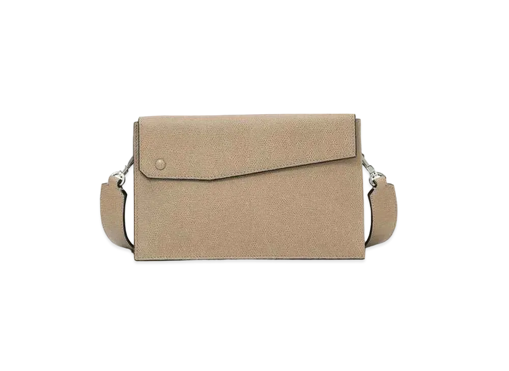 Valextra Pocket Messenger "Oyster Gray"