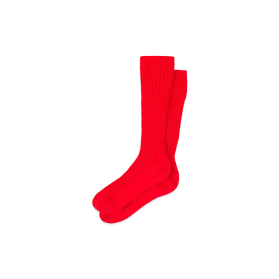MIU MIU Cotton Socks "Red"