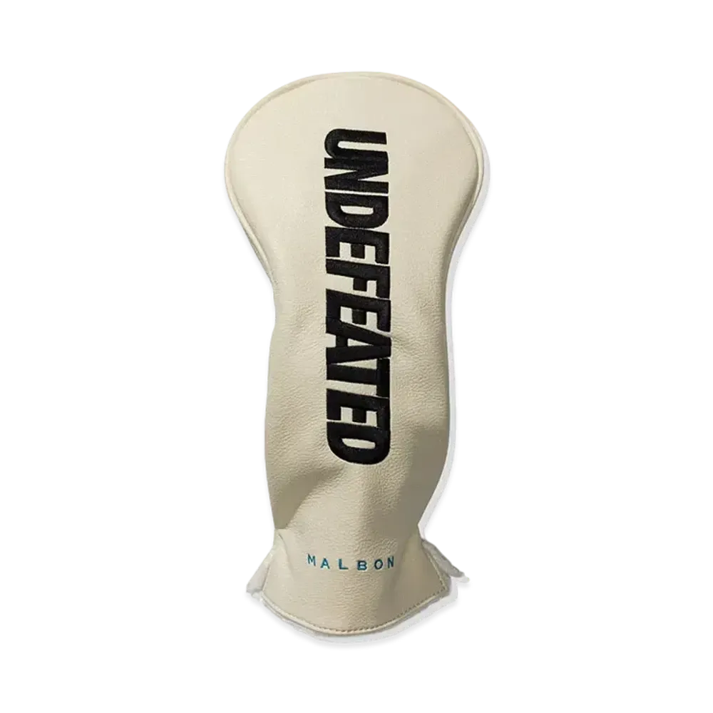 UNDEFEATED x MALBON Driver Headcover "Beige"