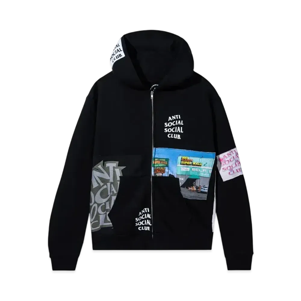 ANTI SOCIAL SOCIAL CLUB Patchwork Hoodie "Multi"