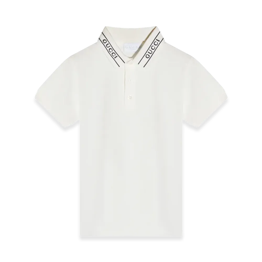 GUCCI Kids Polos "White"