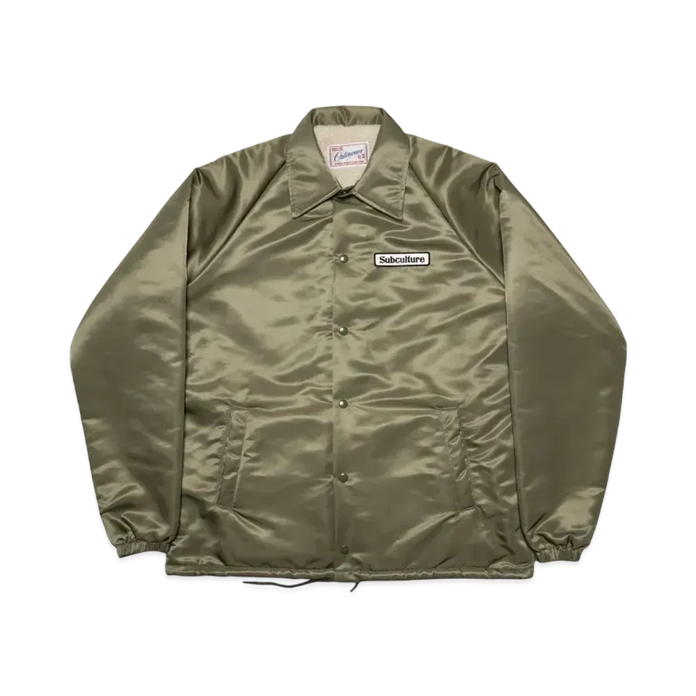 SubCulture Coaches Jacket "Olive"