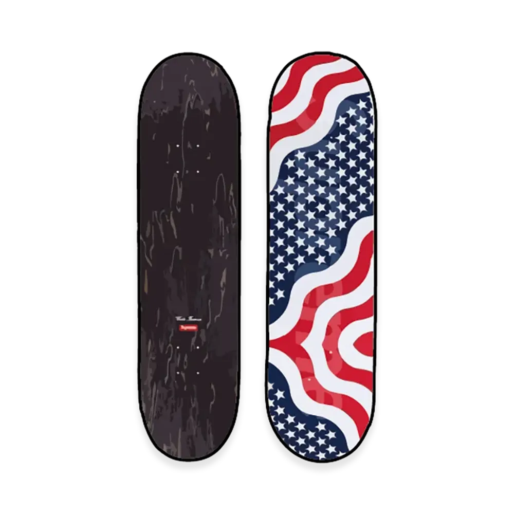 Supreme Flag Skateboard "Multicolor"