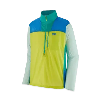 Patagonia Men's Houdini Stash 1/2 Zip Pullover "Phosphorus Green"