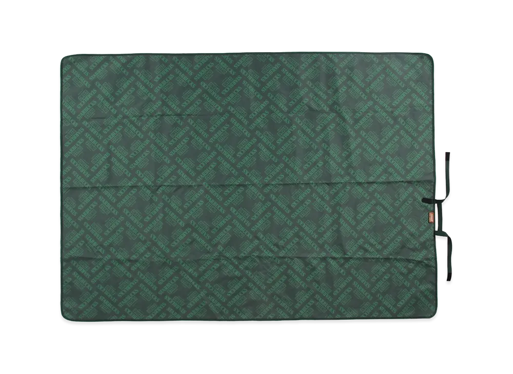 STARBUCKS STAND x BEAMS x Coleman Leisure Sheet "Green"