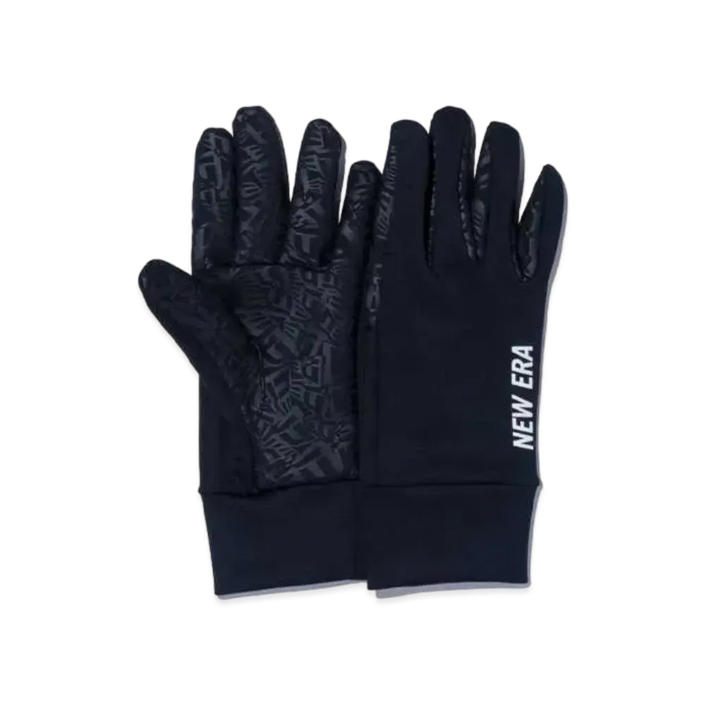 NEW ERA Fleece Warmer Glove "Black/Reflective White"
