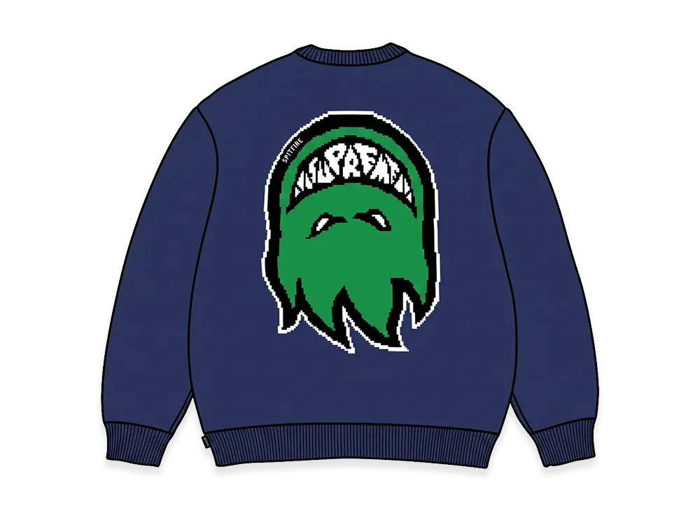 Supreme x Spitfire Sweater "Navy"