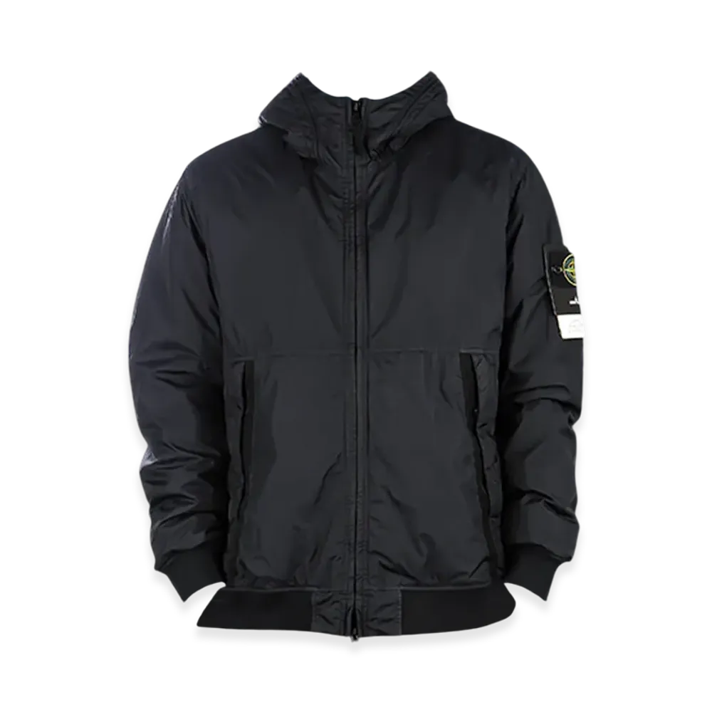 Stone Island 40823 Garment Dyed Crinkle Reps Recycled Nylon with Primaloft TC Jacket - 23FW "Navy Blue"
