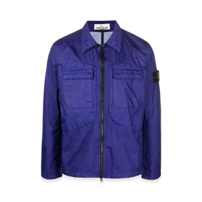 Stone Island 10323 Membrana 3L TC Overshirt - 22SS "Bluette"