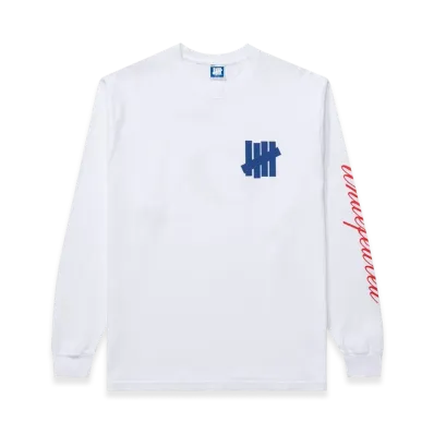 UNDEFEATED Sportsman L/S Tee "White"