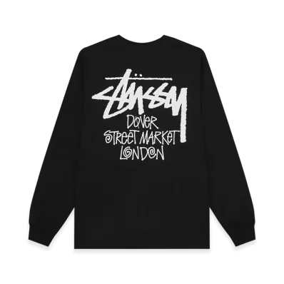Stussy Stock DSM London LS Tee 2023 "Black"