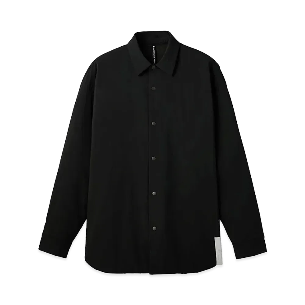 DESCENTE ALLTERRAIN Insulated Lightweight Long Sleeve Shirt "Smoke Black"