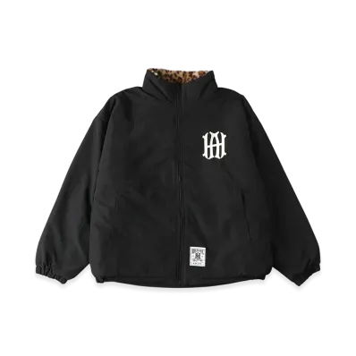 ayumi hamasaki x MFC STORE AH Logo Reversible Jacket "Black/Leopard"