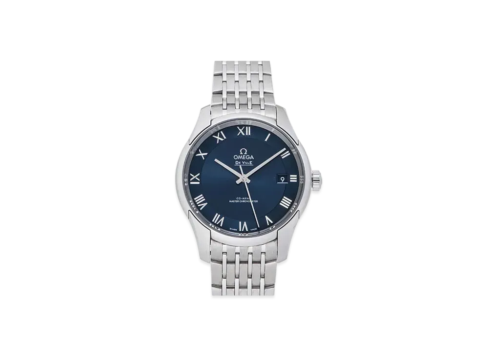 OMEGA De Ville Hour-Vision Master Chronometer "Blue" 433.10.41.21.03.001