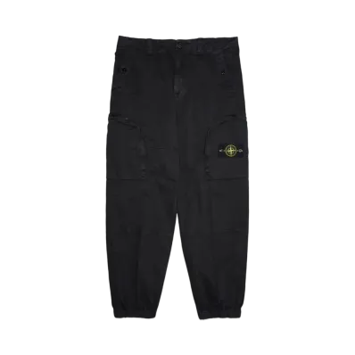 STONE ISLAND PANTALONE LOOSE "BLACK"