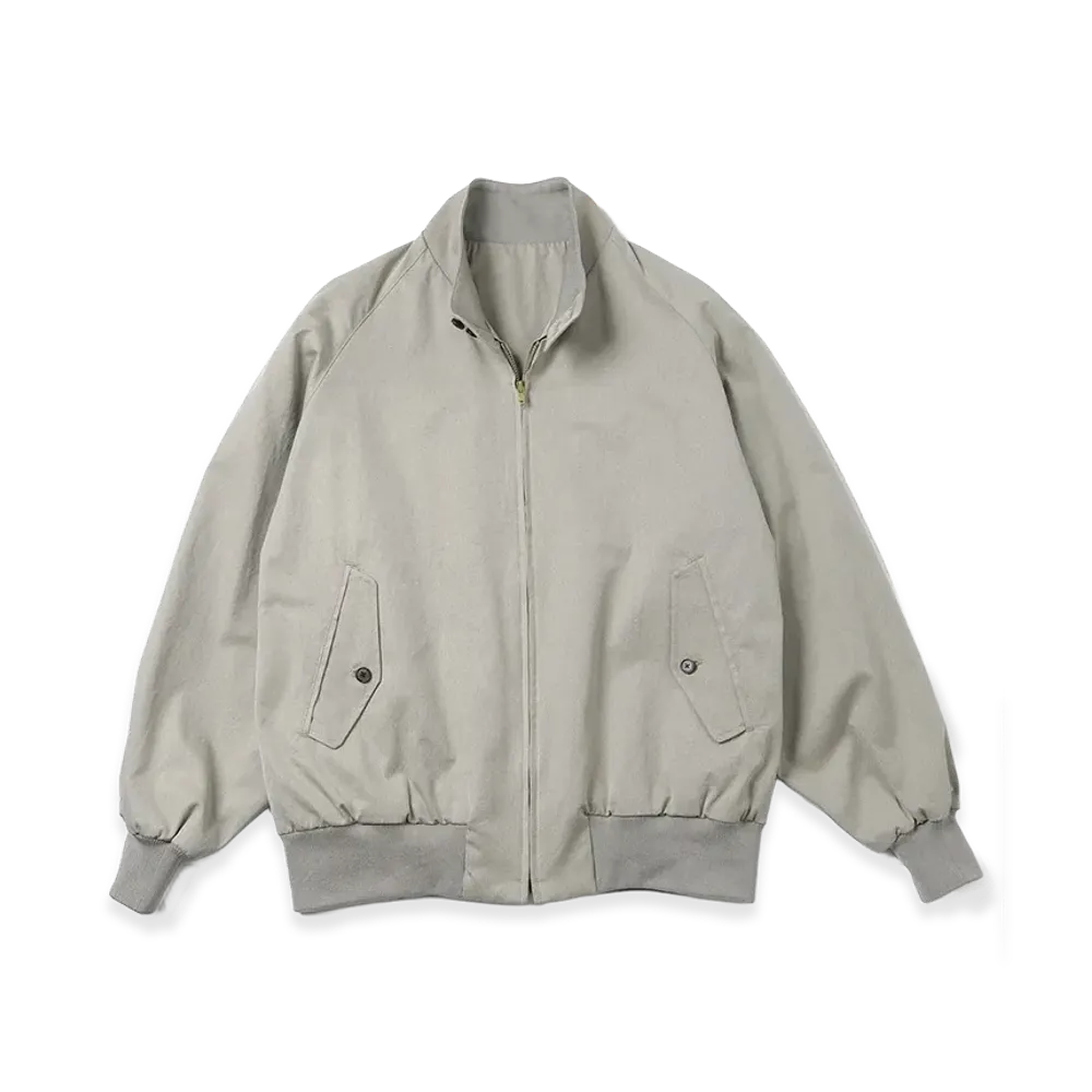 A.PRESSE Harrington Jacket "Ecru"