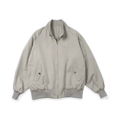 A.PRESSE Harrington Jacket "Ecru"