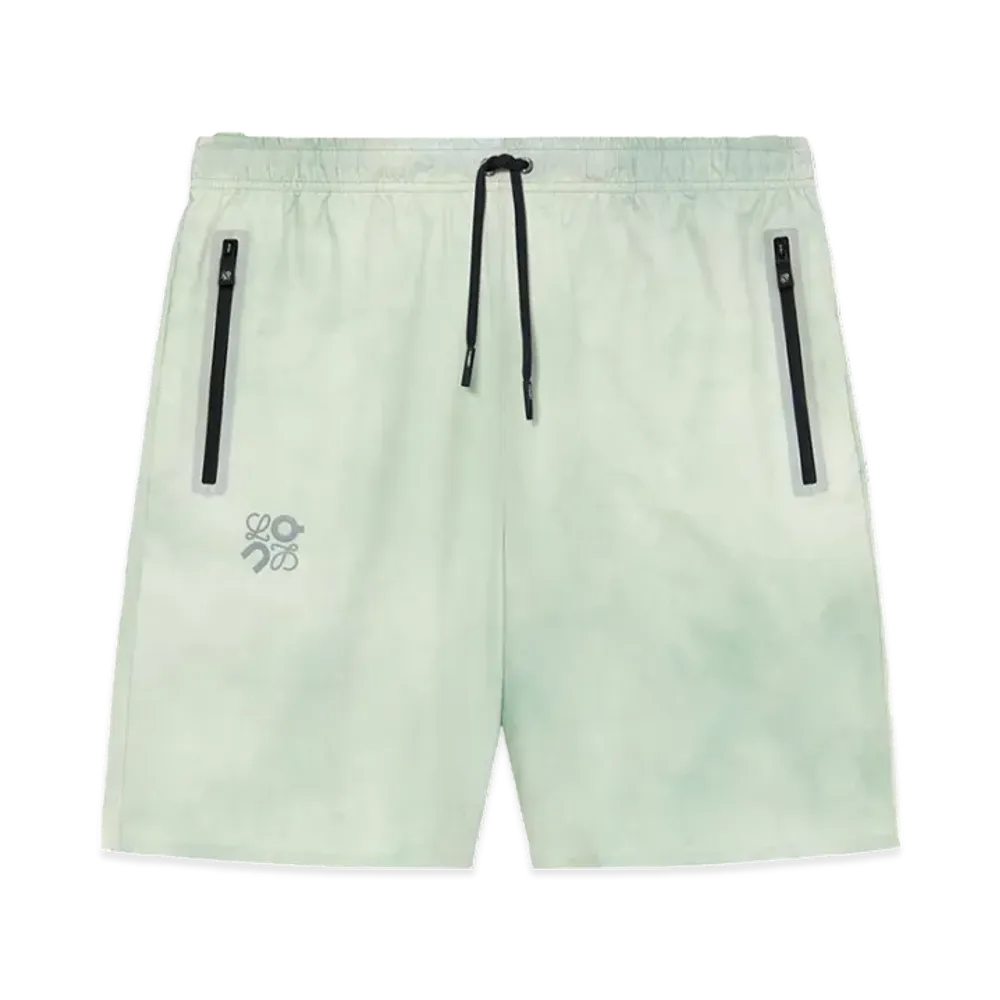 LOEWE x On Running Shorts in Technical Shell "White/Multicolor"