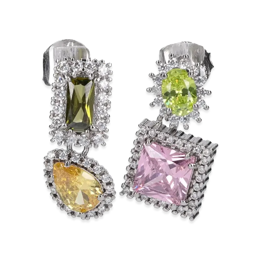 Maison Margiela Women's Earrings "Silver"