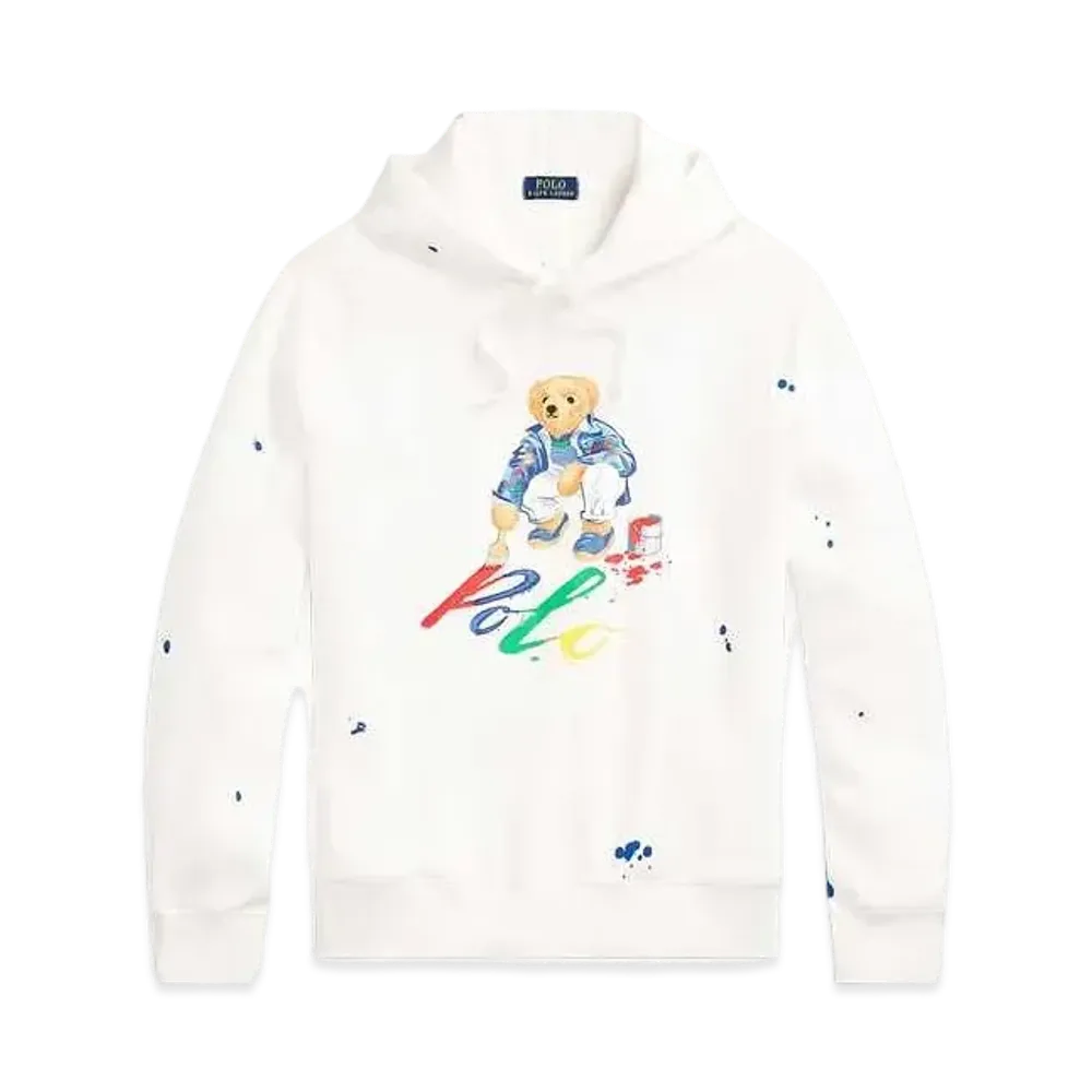Polo Ralph Lauren Polo Bear Fleece Hoodie #1 "Natural"