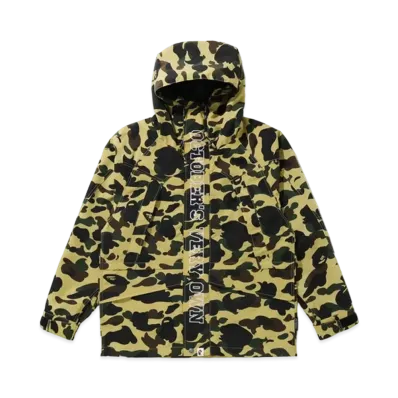 A BATHING APE OVO 1st Camo Jacket "Yellow"