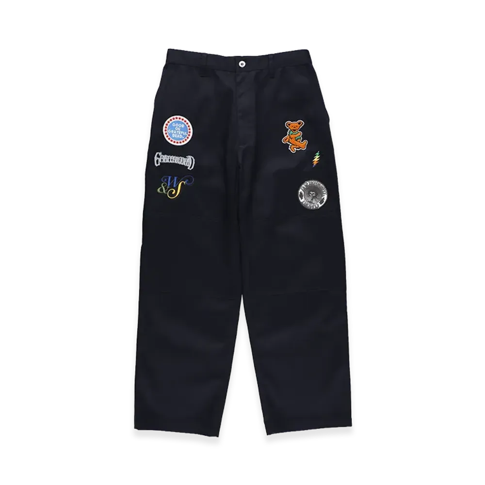WIND AND SEA x Grateful Dead Canvas Pants "Black"