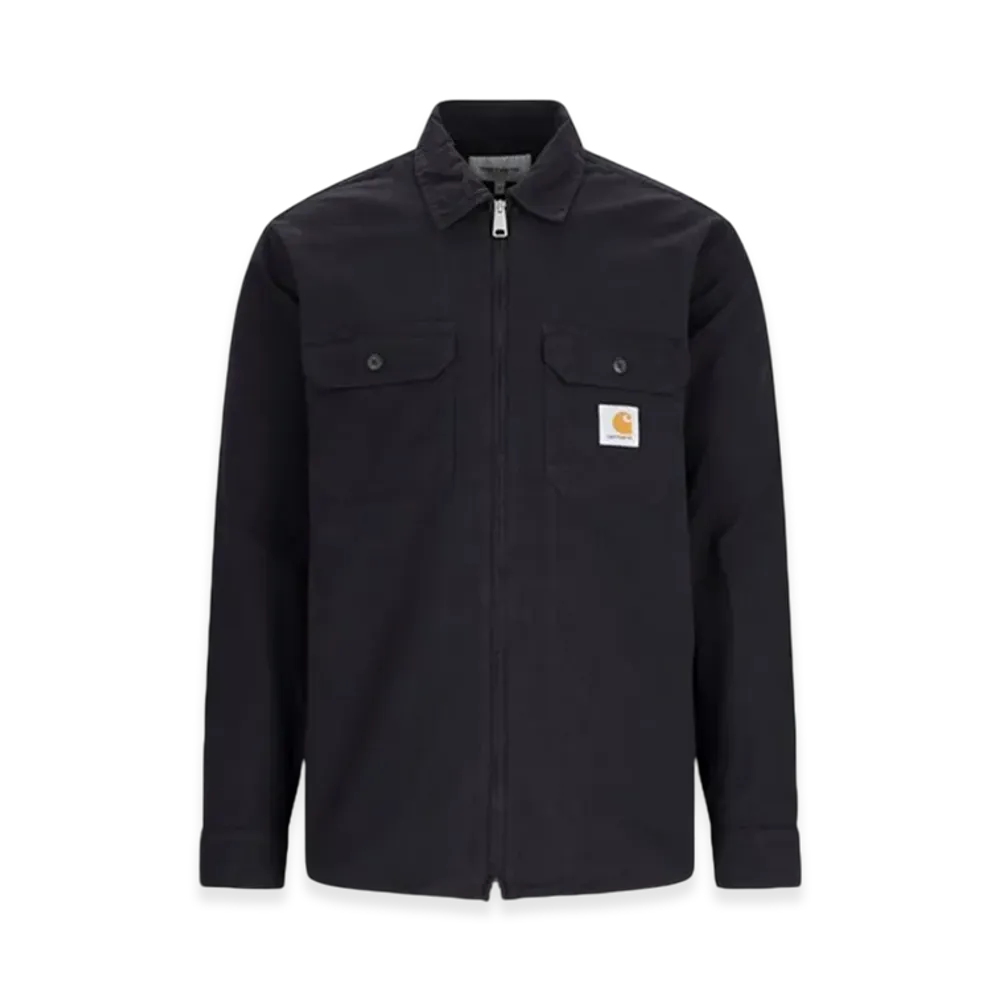 Carhartt WIP Logo Zipped Jacket "Black"