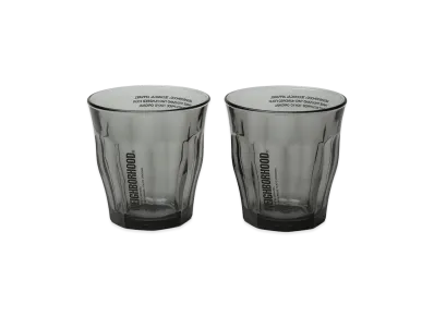 NEIGHBORHOOD Logo Duralex GlaSS-M Set "Gray"
