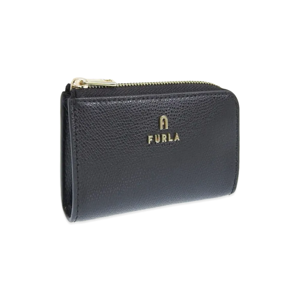 FURLA Women's Key Case Coin Case "Black"