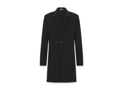 Dior Classic Coat Cashmere Cloth "Black"