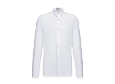 Dior Snap-Button Shirt "White"
